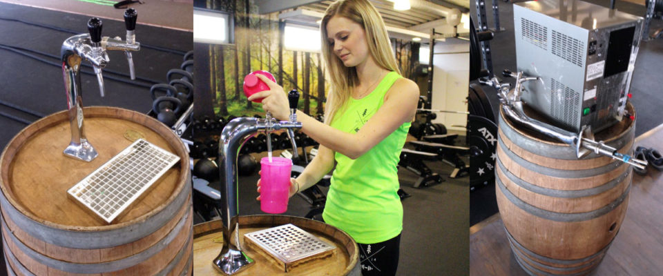 Trink Oase News Sondereinbau Fitnessstudio Wasser